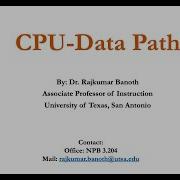 CPU Datapath 1
