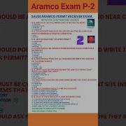 How To Prepare For The Aramco Permit Receiver Exam Page 2