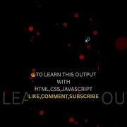Fire Rain Particle Effect Using HTML5 Canvas JavaScript Webteacher Shorts Coding Htmlcssjs