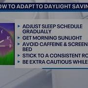 How To Adjust To Daylight Saving Time