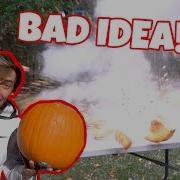 EXPLODING A GIANT PUMPKIN DANGEROUS