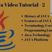 Java Video Tutorials 2 Basic Concept Of Java Part 2