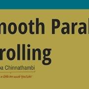 Smooth Parallax Scrolling CSS JavaScript