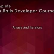 19 Arrays And Iterators Ruby On Rails Full Course For Beginners Ruby Rails Coding Web