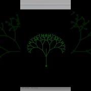 Amazing Fractal Green Tree Design Using Python Turtle Watch Now Codingwithnoman Python Turtle