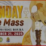 SUNDAY FILIPINO LIVE MASS TODAY ONLINE II SEPTEMBER 21 2025 II FR FIDEL ROURA