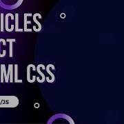 PARTICLES EFFECT In HTML CSS JS