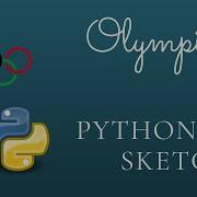 Olympic Logo With Python Turtle