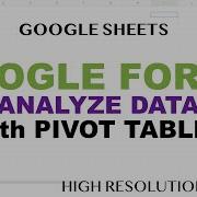Google Forms Analyze Response Data Results With Pivot Tables