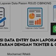 Aplikasi GUI Python Data Entry Beserta Laporannya Tkinter PyQt5 Mochamad Rifaldi