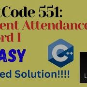 LeetCode 551 Student Attendance Record I EASY C JAVA Detailed Solution