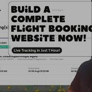 Build A COMPLETE Flight Booking Website With Live Tracking In 1 Hour Full Stack Tutorial 2025