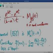 Expected Value Of The Continuous Uniform Distribution Two Ways