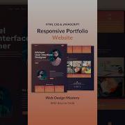 Simple Portfolio Website Using HTML CSS JavaScript Webdevelop Webdesign Htmlcsstutorial