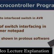 Switch Interfacing To AVR Microcontroller