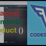 Adjacent Elements Product CodeSignal PHP