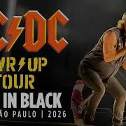 AC DC Back In Black Live In São Paulo 2026 4K Video