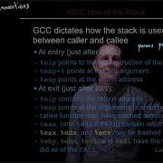 CS 134 OS 2 7 GCC Calling Conventions