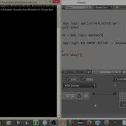 UPBGE Keyboard Movement Without Logic Bricks Python