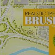Realistic Photoshop Tree Brushes Make Tree Brushes In Photoshop Master Plan Landscape Render