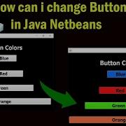 How Can I Change Button Color In JFrame Java Netbeans