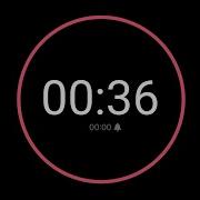 36 Second Countdown Timer IPhone Timer Style