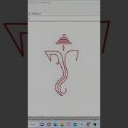 Ganpati Design Using Python Turtle Shorts
