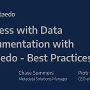 Success With Data Documentation With Dataedo Best Practices