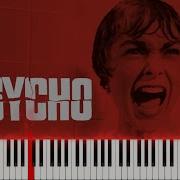 Psycho Theme Song The Murder Bernard Herrmann Piano Tutorial