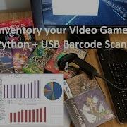 Cataloging Your Video Game Collection W USB Barcode Scanner Raspberry Pi