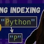 Индексация строк в Python как получить символ из строки в Python