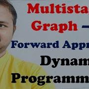 Multistage Graph Forward Approach Dynamic Programming Design And Analysis Of Algorithms Ex 2