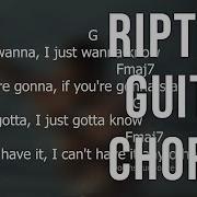 Riptide Guitar Chords Lyrics Easy Play Along