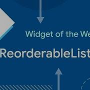 ReorderableListView Flutter Widget Of The Week