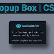 Create A Sleek Popup Modal With HTML CSS No JavaScript Magic MZCode01 Coding Css Html