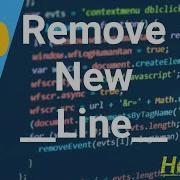 How To Remove New Line In Python Language Python Tutorial Education Yatra Python Programming