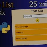 Build A Todo List App Using Python Flask 25 Minutes 6