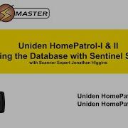 Uniden HomePatrol I II Updating The Database With Sentinel Software