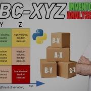 Анализ ABC XYZ в цепочке поставок с использованием Python Объяснение сегментации запасов по мет
