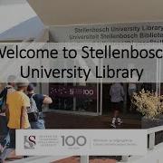 Stellenbosch University Library Orientation 2022