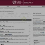 Finding And Choosing HCC Library Databases