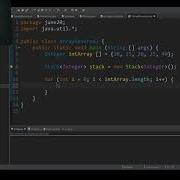 How To Reverse An Array With A Stack Java Programming Tutorial