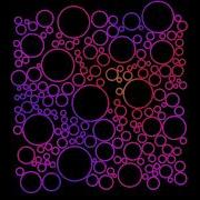 Circle Packing And Gradation Draw By Openframeworks