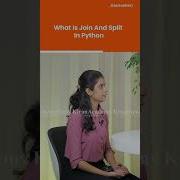 What Is Join And Split In Python Thekiranacademy Shorts