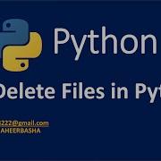 53 Delete Files In Python