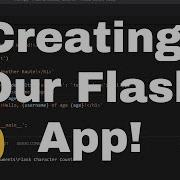 Creating Our Flask Application In Python Character Counter Webapp