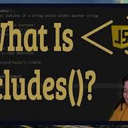 What Is The Includes String Method JavaScript In LESS THAN 3 Minutes Beginner JavaScript