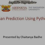 Loan Prediction Using Logistics Regression In Python