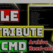 File Attribute In Command Prompt Command Prompt Tutorial For Beginners