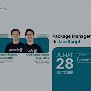 Dicoding Developer Coaching 70 Back End Package Manager Di JavaScript